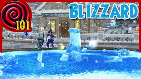 The Ice Blizzard Spell: Creating Frozen Works of Art
